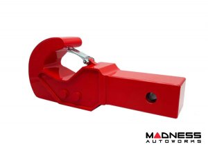 Jeep Gladiator JT Billet Recovery Hook - Royal Hitch Hook - Aluminum - Red